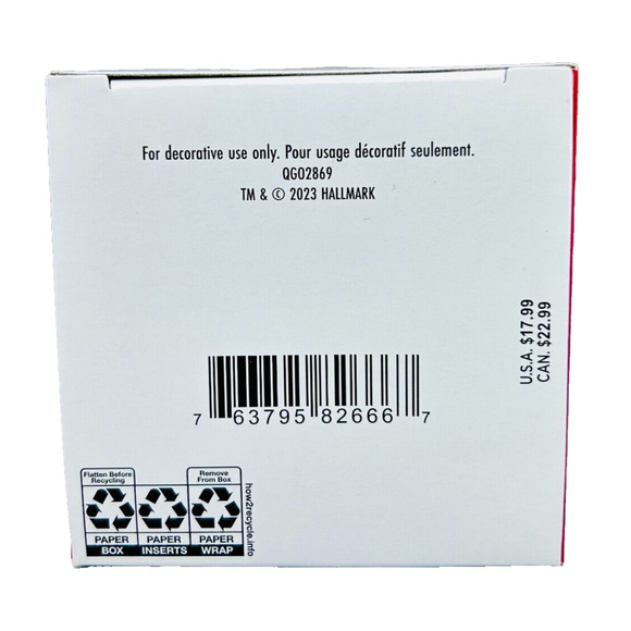 Hallmark CASE OF CHRISTMAS CHEER Keepsake Ornament 2023 Case of Wine NIB - Picture 7 of 7